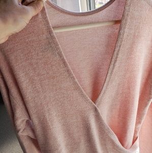 JCrew reversible tunic sweater